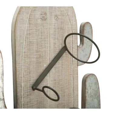 P/BOTTIGLIE NA ŚCIANĘ KAKTUS 46X12X96 cm